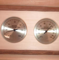 Saunathermometer & Hygrometer