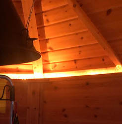 Lichterschlauch-Set (warm-weiss) <br>9m + 1,5m Anschlusskabel